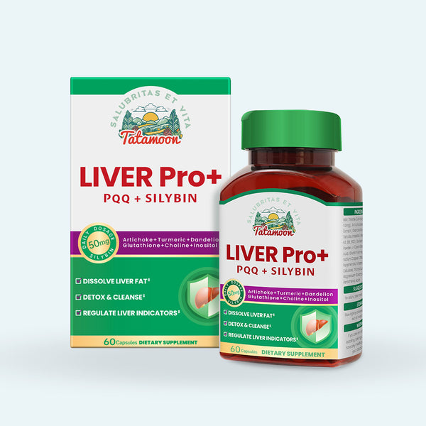 LIVER Pro+，Regulate Fatty Liver，Nourish the Liver，Silybin，60 capsules